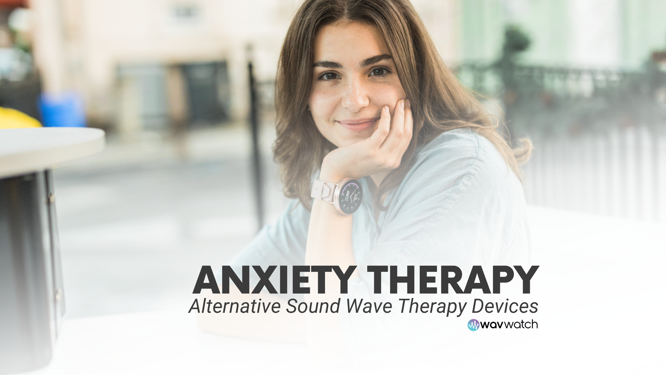 Image of Young Woman Wearing a WAVwatch