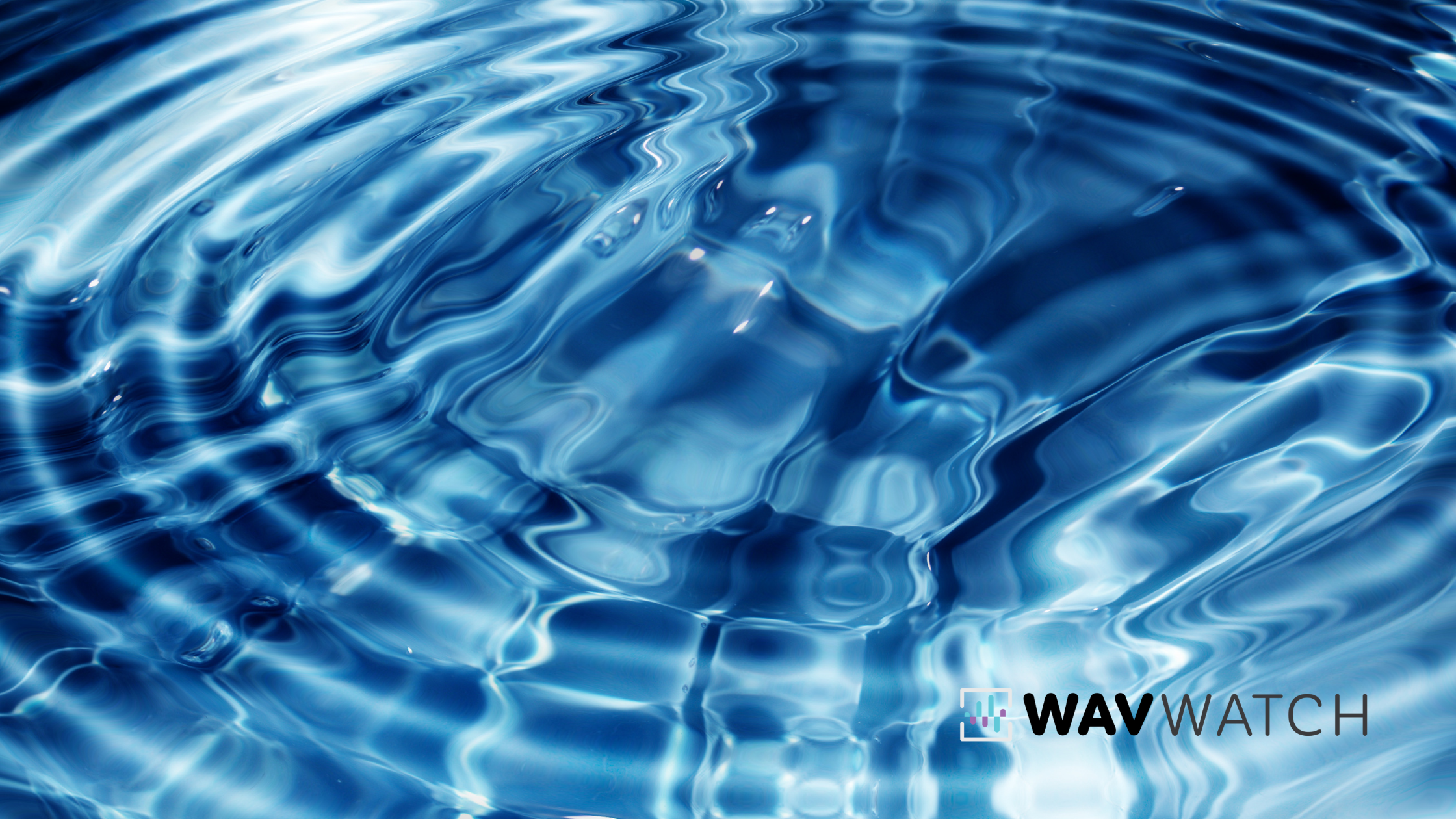 Illustration of Sound Waves' Effect on Water