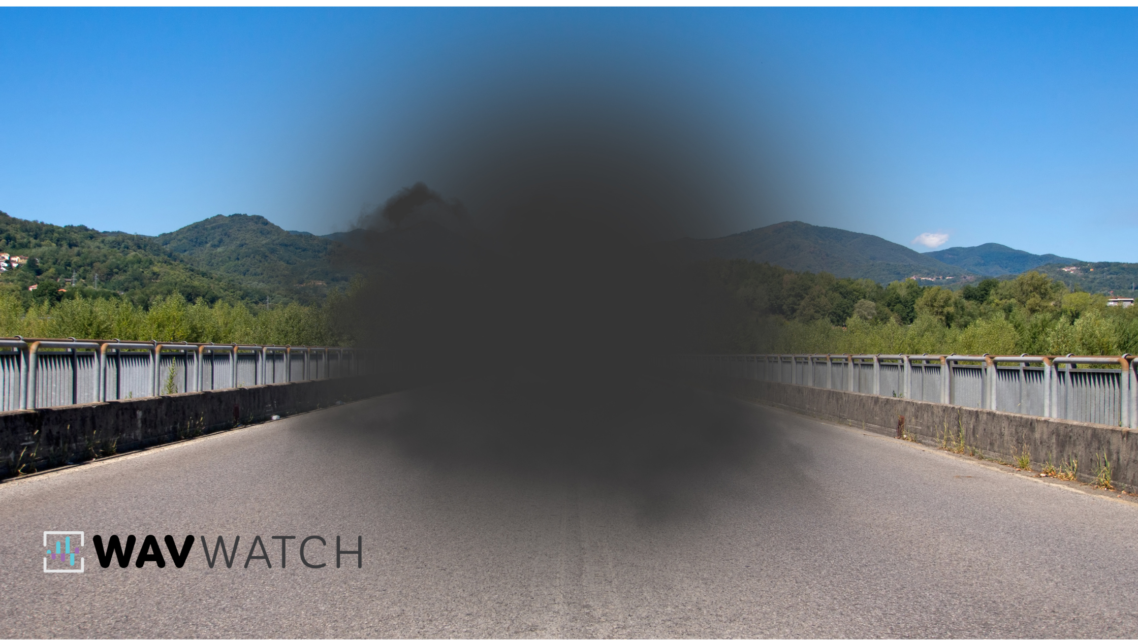 Image with Blurred Center Showing Result of Macular Degeneration