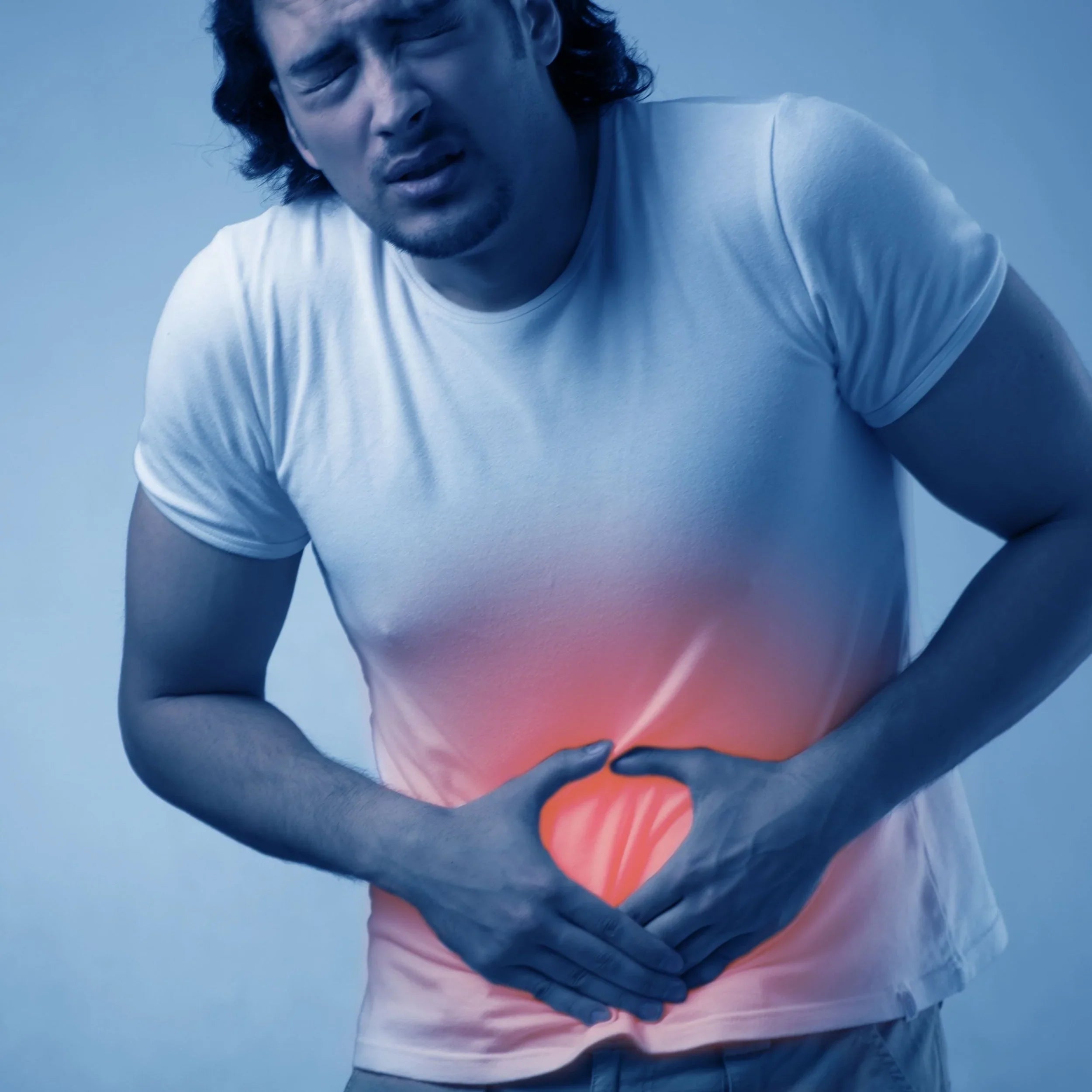 Image of Man with Digestive Problems