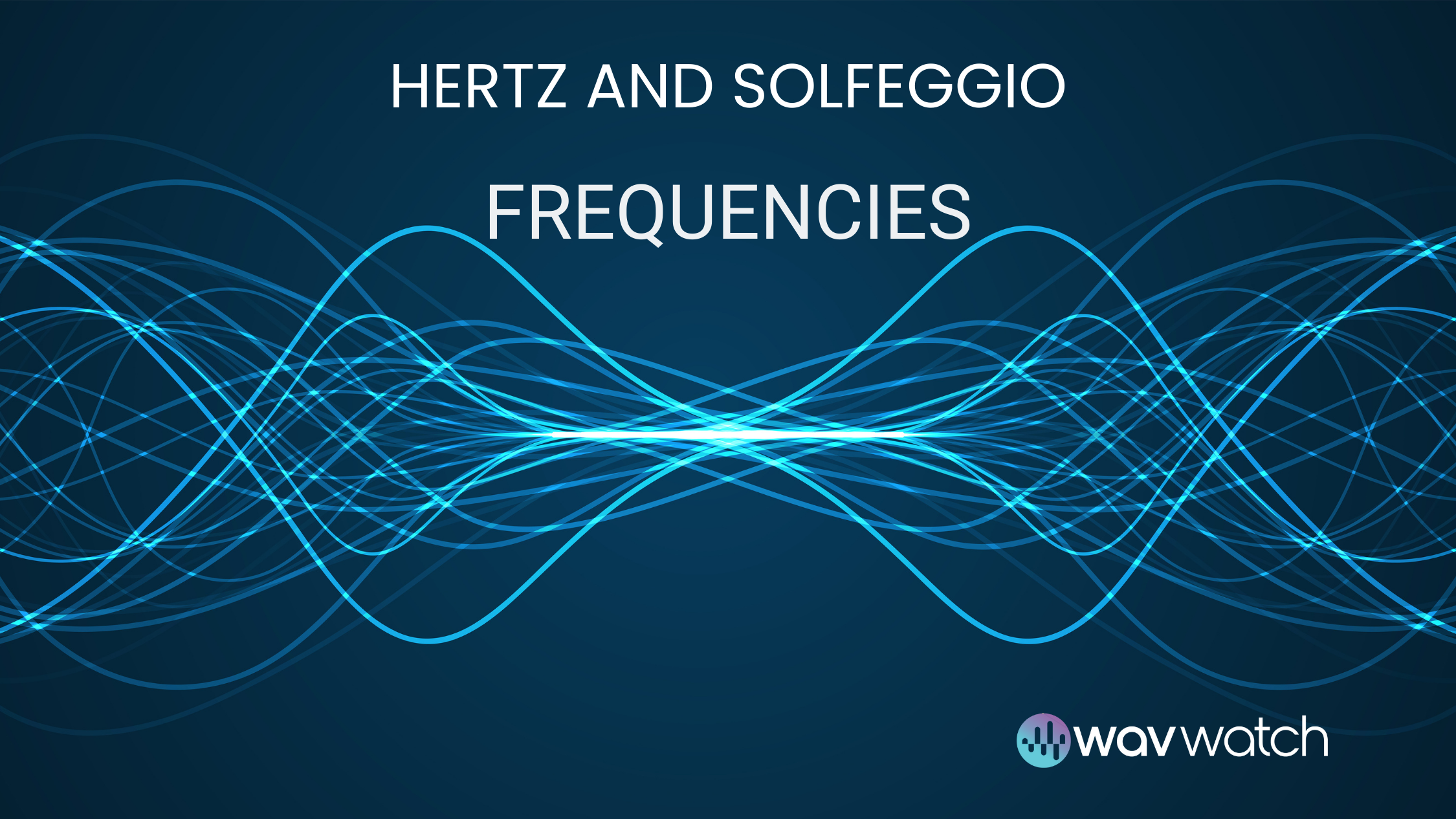 Sound Frequency Waves Graphic Image
