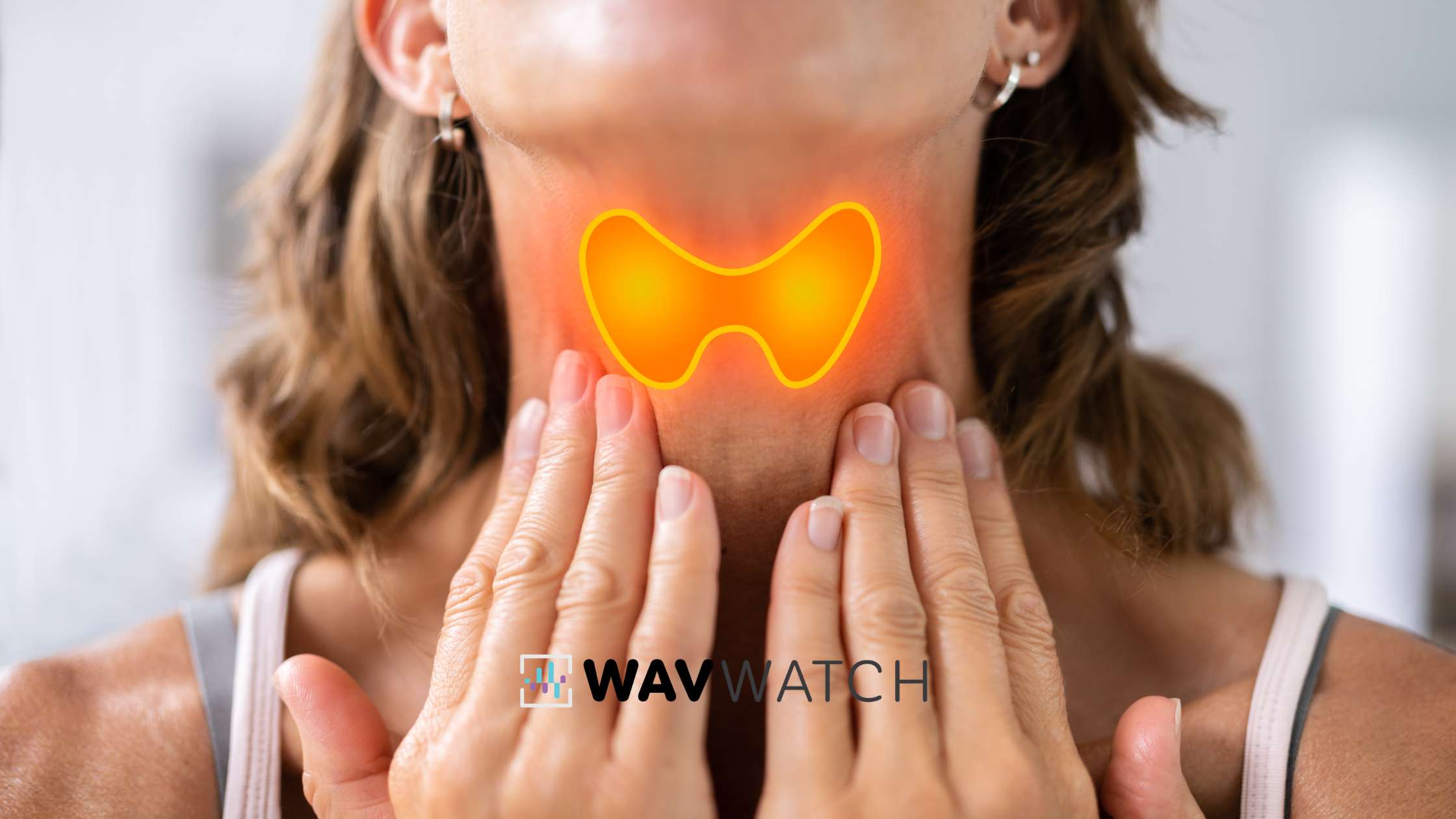 Woman with Thyroid Problems