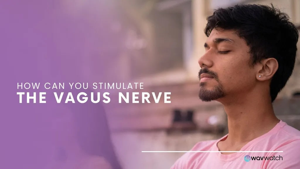 Image of Man with Closed Eyes and Breathing Deeply