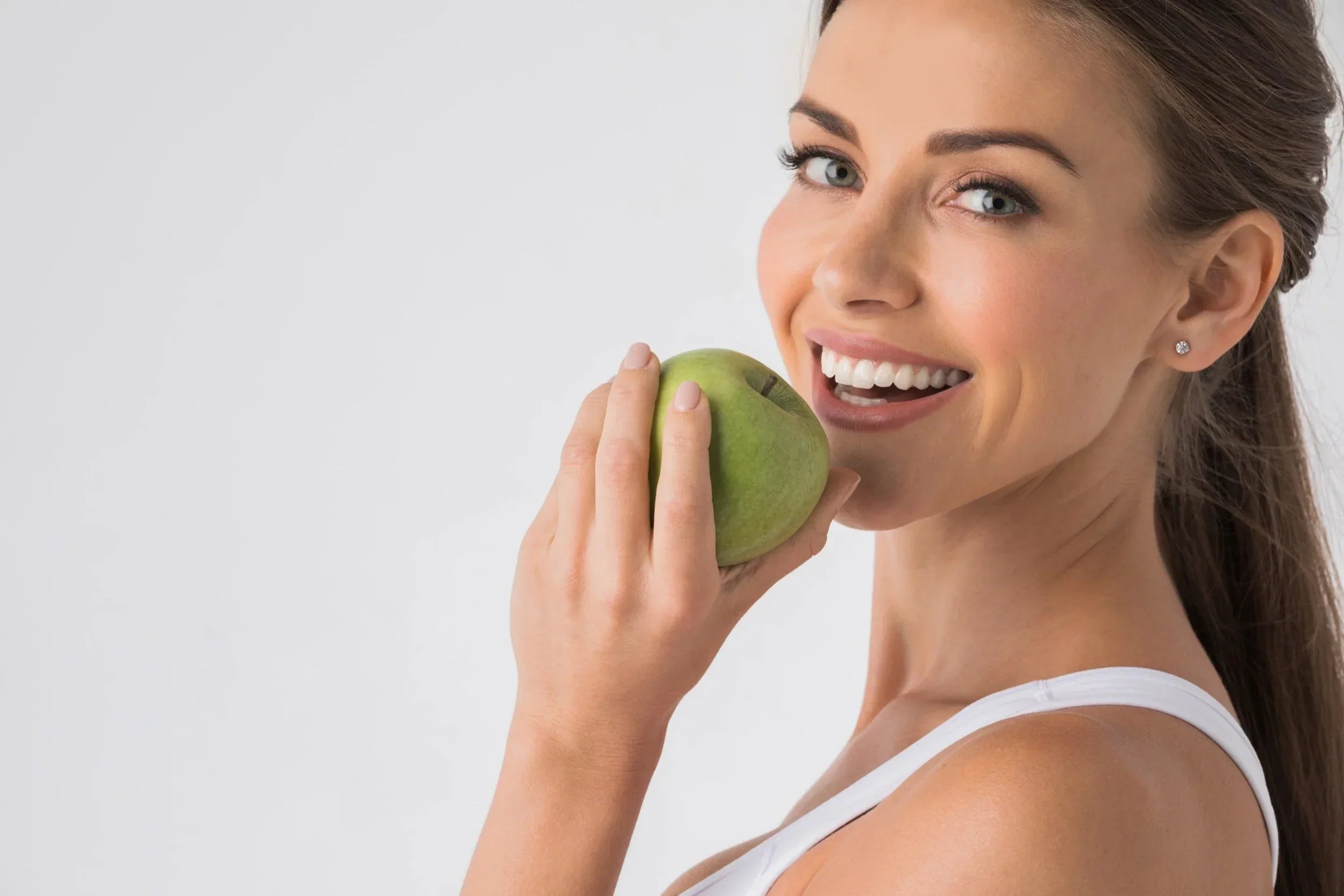 Image of Women with Beautiful Teeth