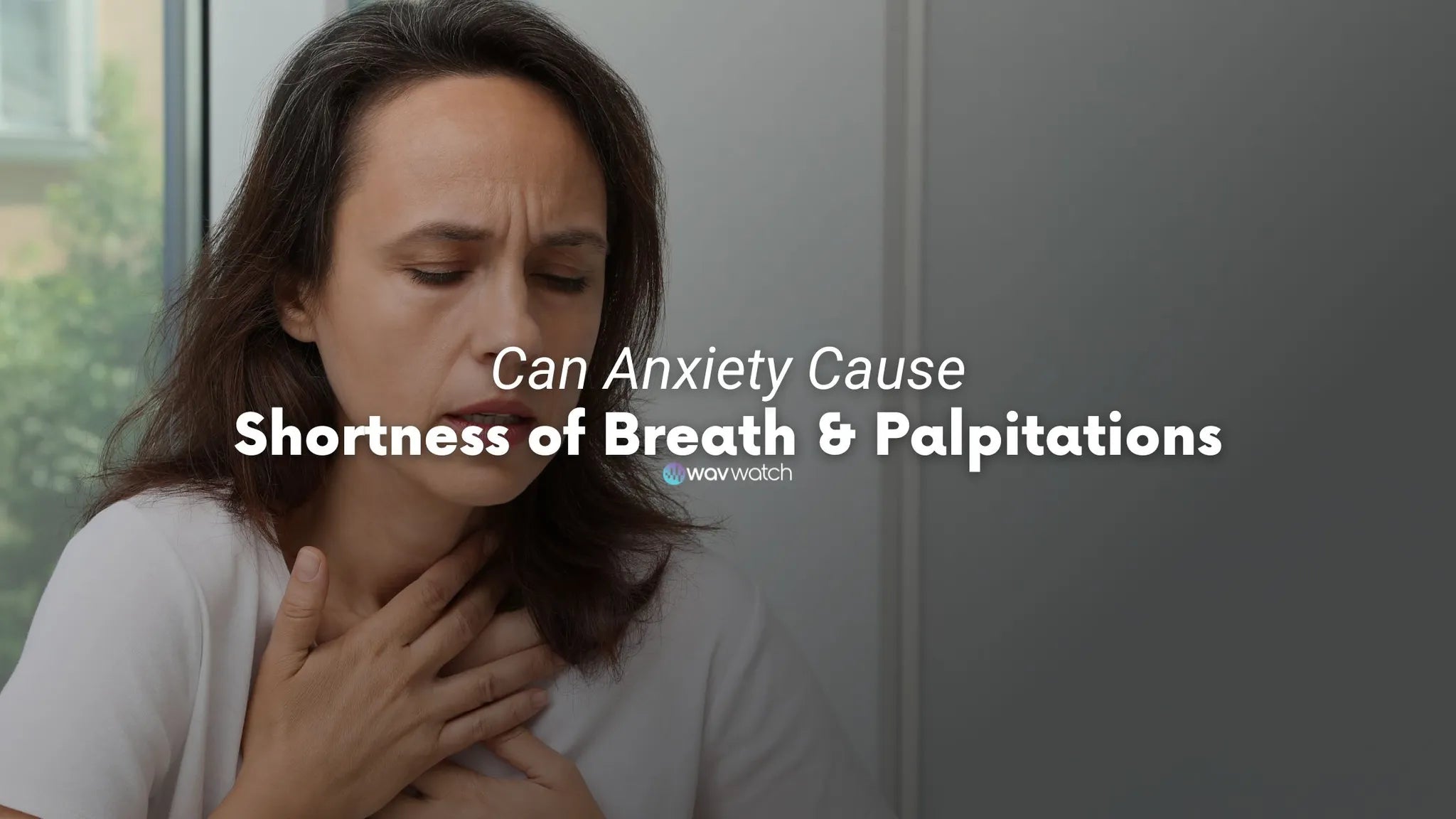 Image of Woman Holding Her Chest