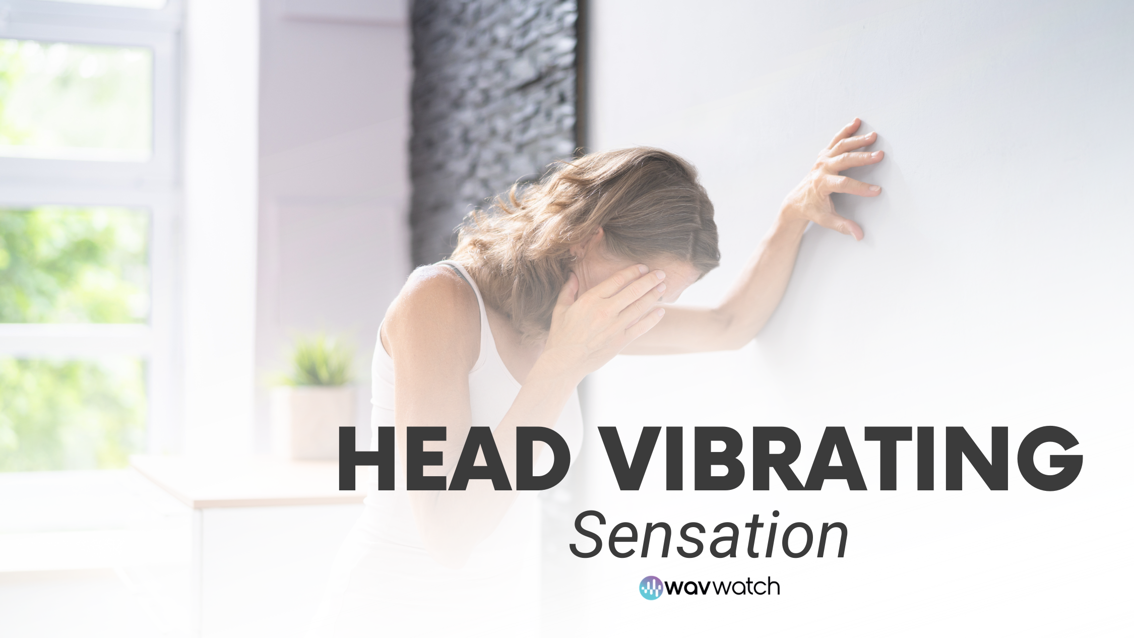 Image of Woman Holding Her Head