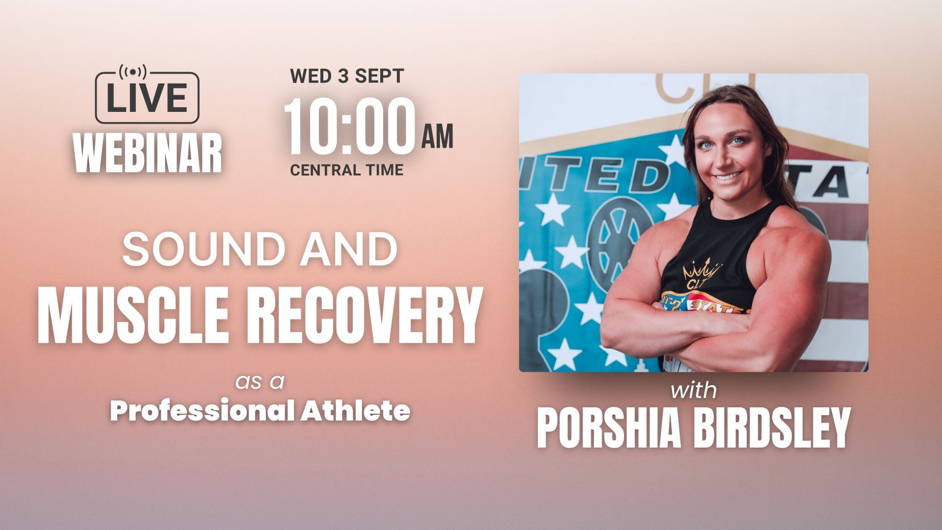 Sound and Muscle Recovery with Porshia Birdsley