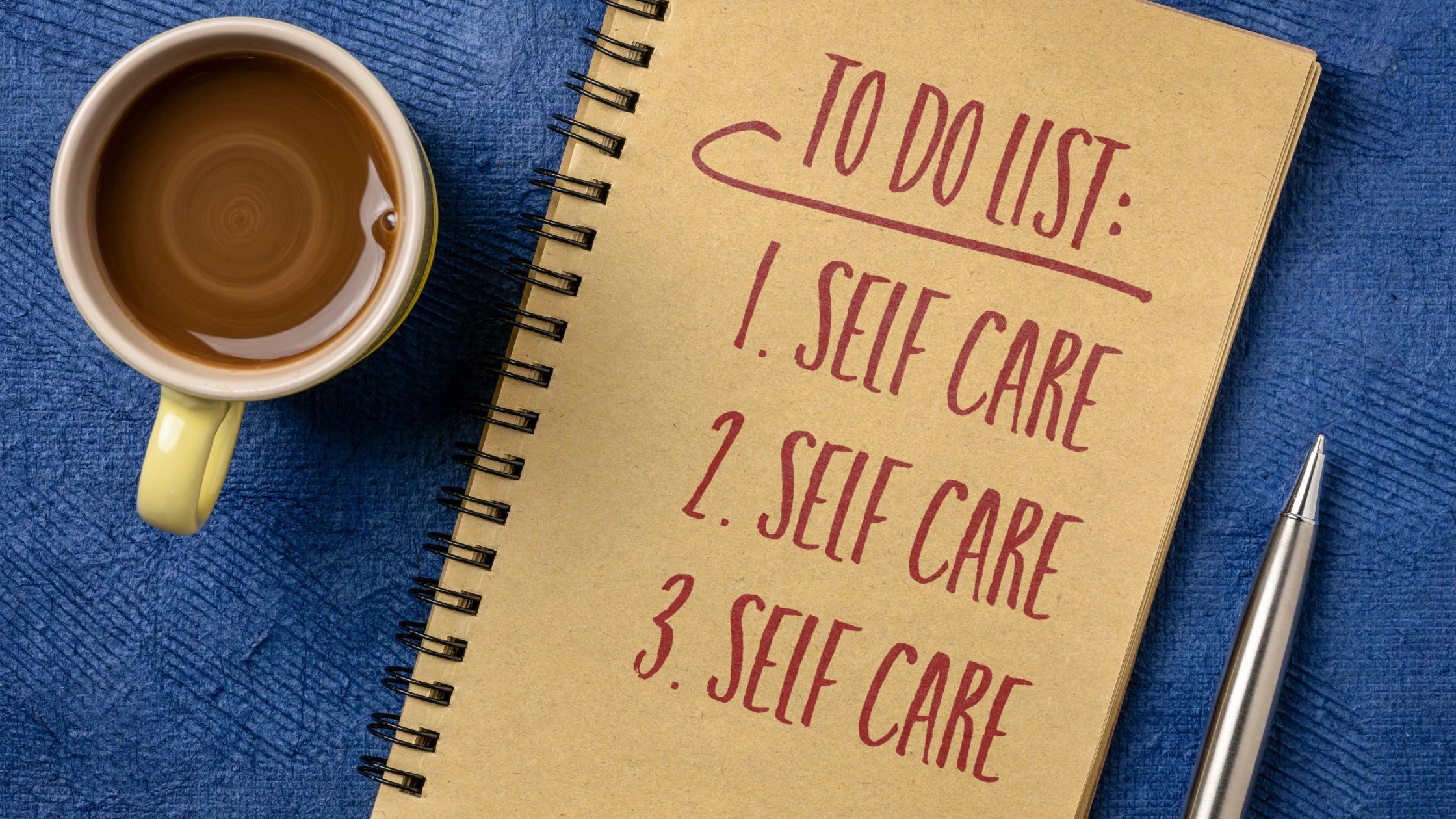 Image of Self Care List and Coffee